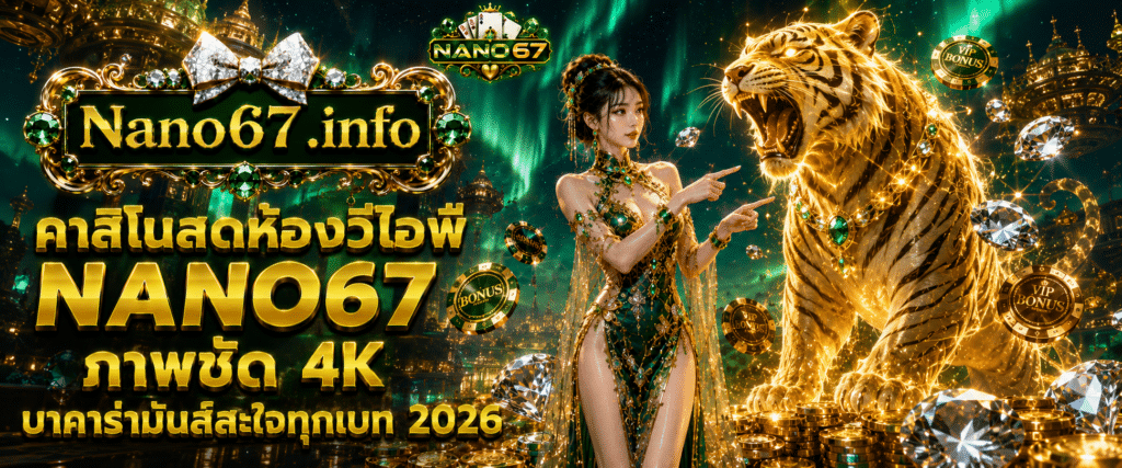 NANO67 VIP live casino with 4K crystal clear resolution featuring thrilling baccarat for every bet for 2026